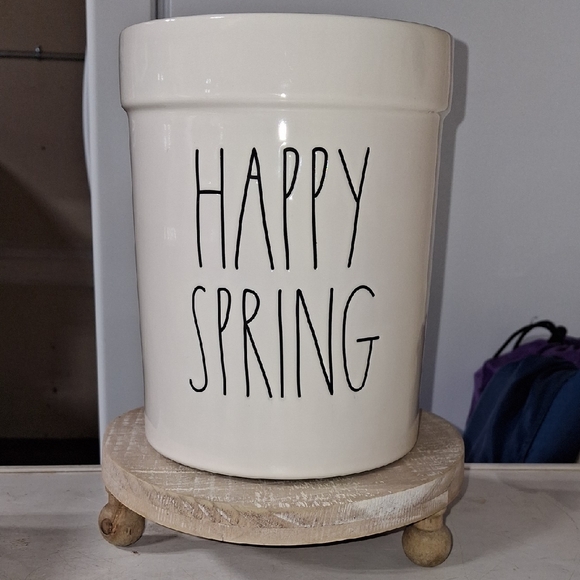 Rae Dunn Other - Rae Dunn 'HAPPY SPRING' Tool Crock